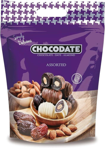 Chokodadler fra ChocoDate Blandet 230g