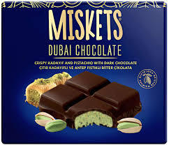 Miskets Dubai Chokolade Mørk 100g