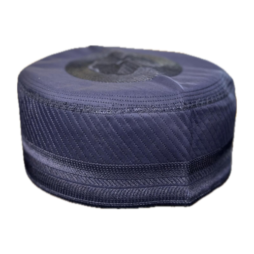 Klassisk stof bedehue, mørkeblå