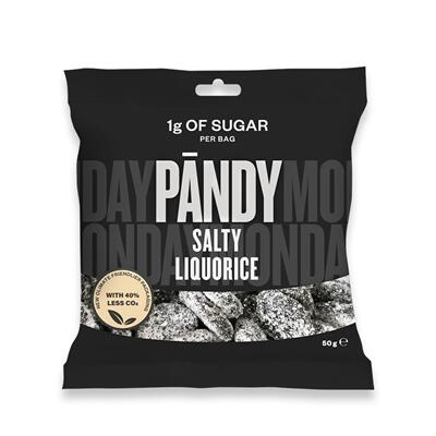 Saltet Lakrids Pandy 50g