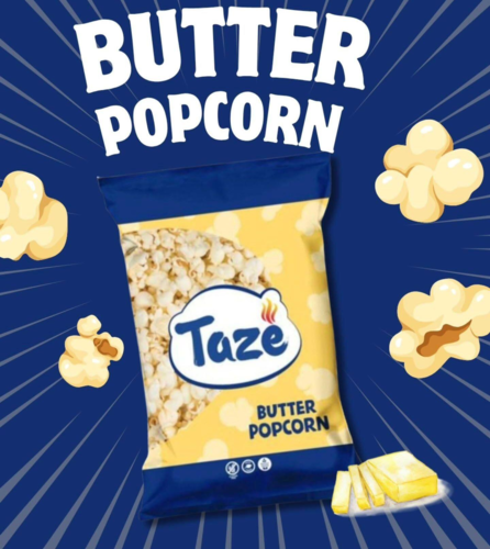 Taze, butter popcorn, glutenfri, 100g