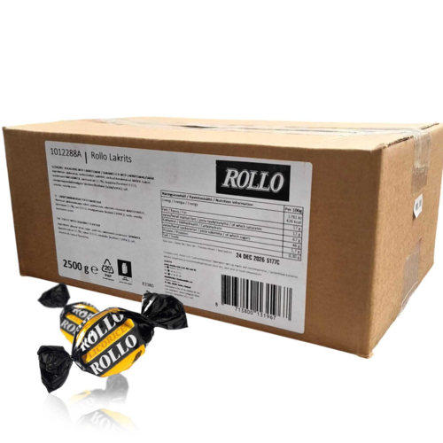 Rollo Lakrids Karameller 2,5KG