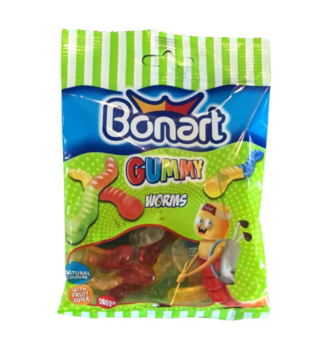 Gummy Worms, bonart, 80g