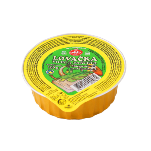 Halal leverpostej af kylling og kyllingelever, Ovako 100g