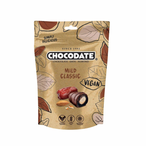 Chocodate mild classic, vegansk, 80g