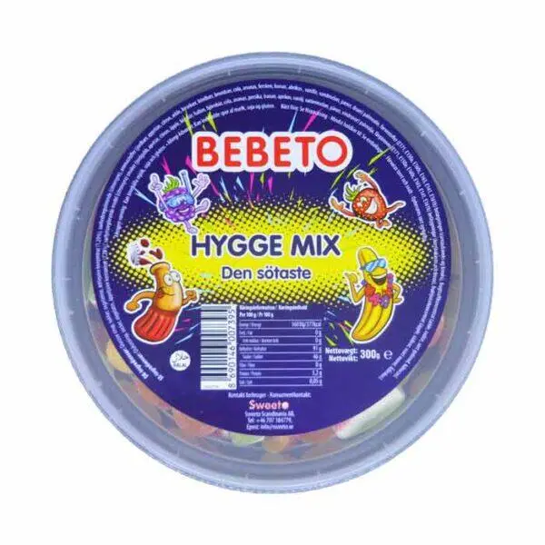 fintælling Mordrin navneord Hygge mix (syrlige) Bebeto 300g