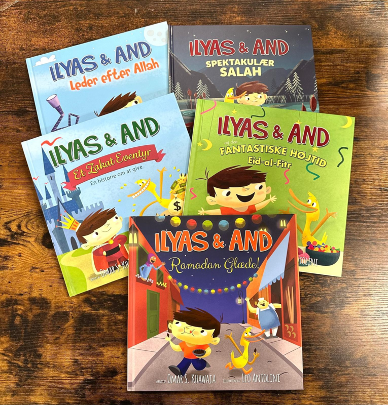 Ilyas & And bogpakke (5 bøger)