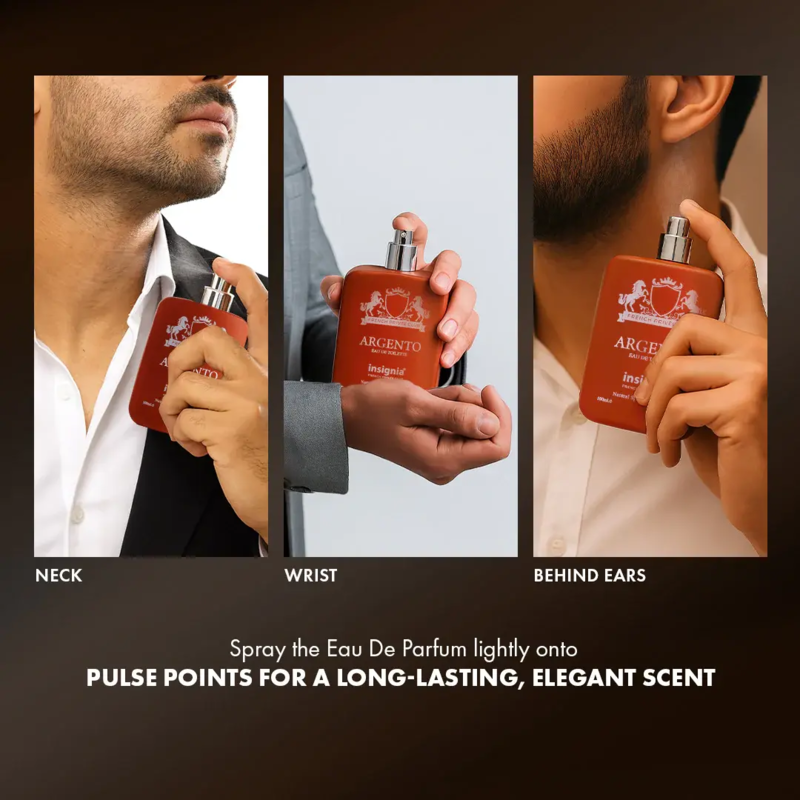 ARGENTO Eau De Toilette, INSIGNIA 100ml.