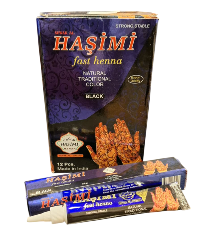 Sort Henna Mehendi, Sewak al-Hashimi 25 ml.