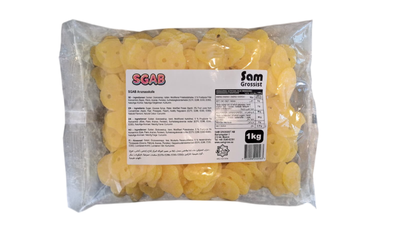 Ananasskalle, SGAB 1kg