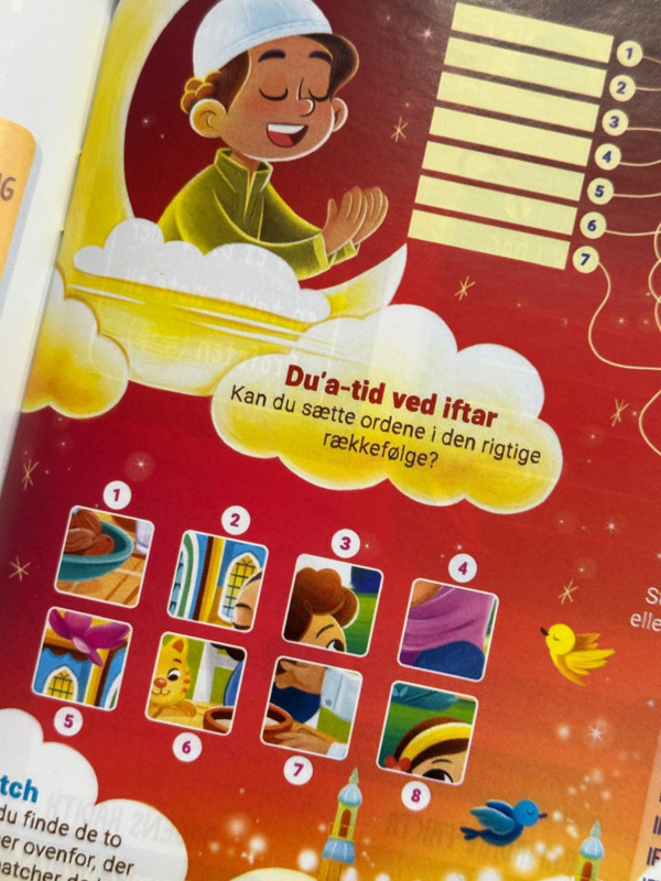 Ramadan Aktivitetsbog med Kalender