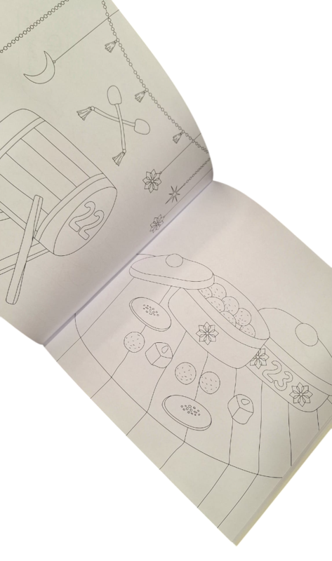 Malebog - 30 dages tegninger