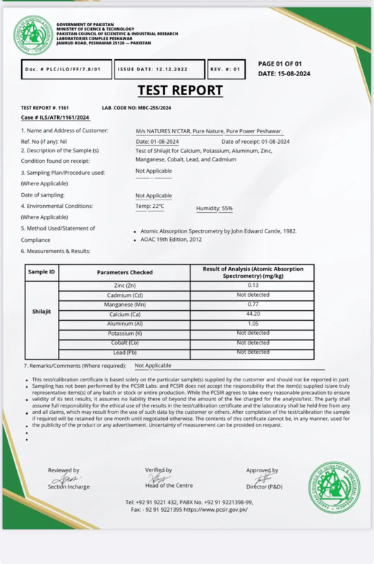 Natures N'ctar Shilajit 30g (Himalaya)