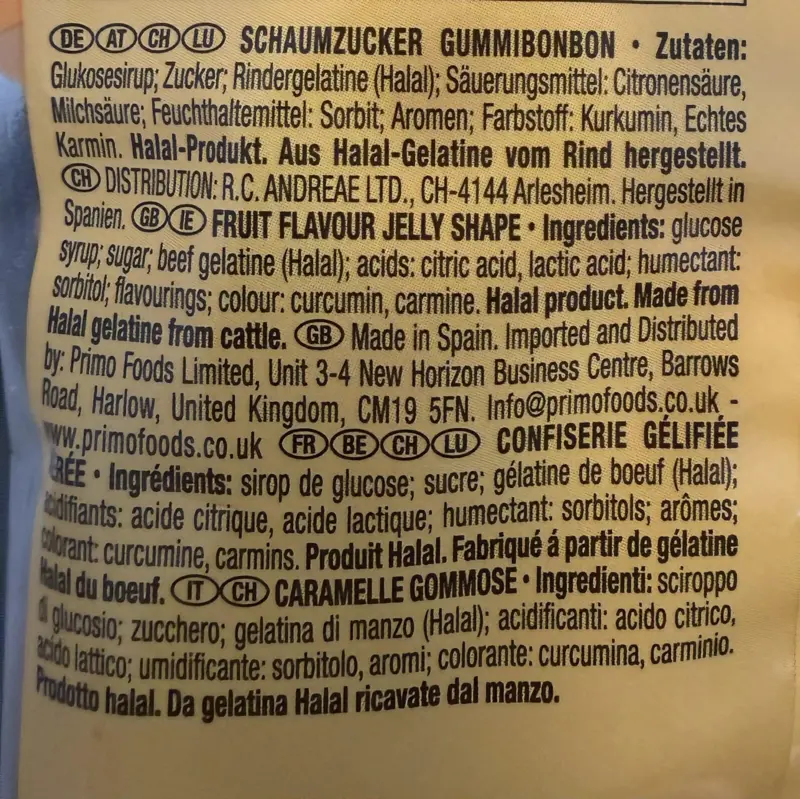 Peach Rings, Trolli 100 gr (Halalversion)