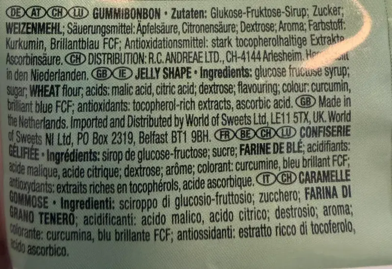 Spaghetti Sour Apple, Trolli 100