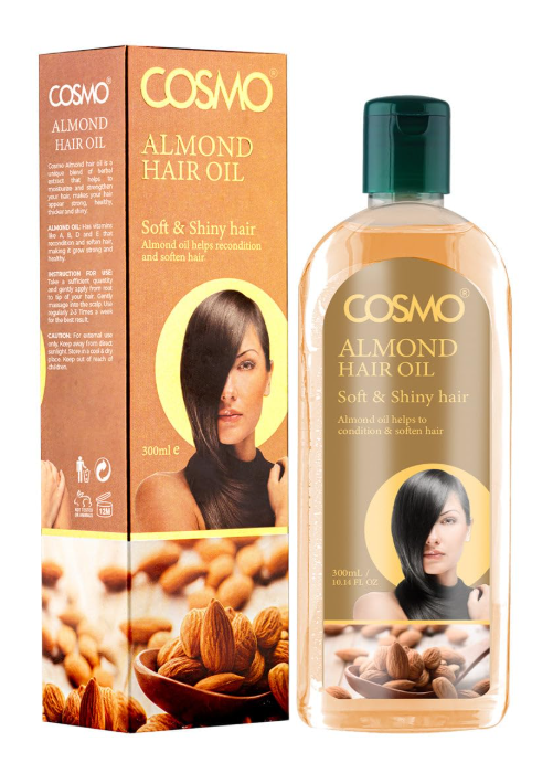 Cosmos Hårolie 300ml- Mandel
