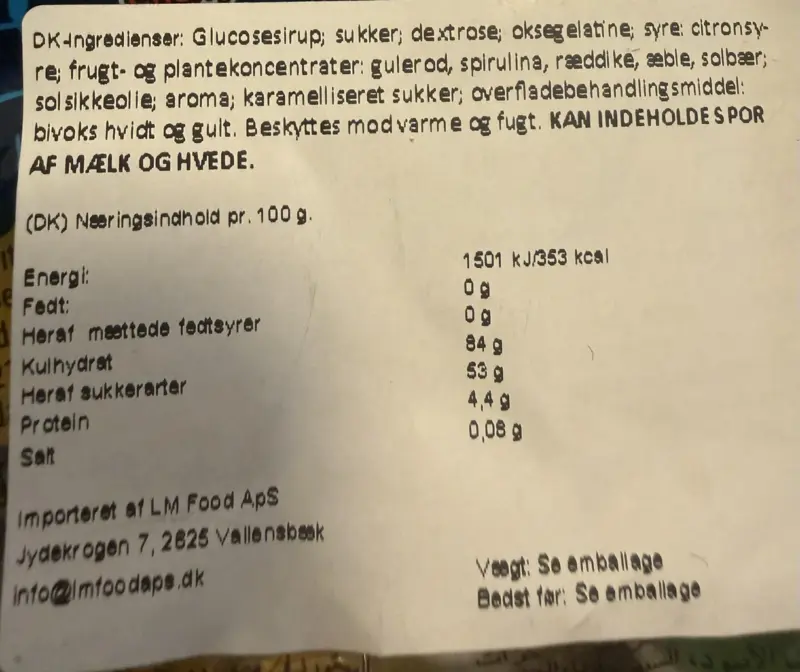 Harry Potter Original Haribo 70g (Halal Version)