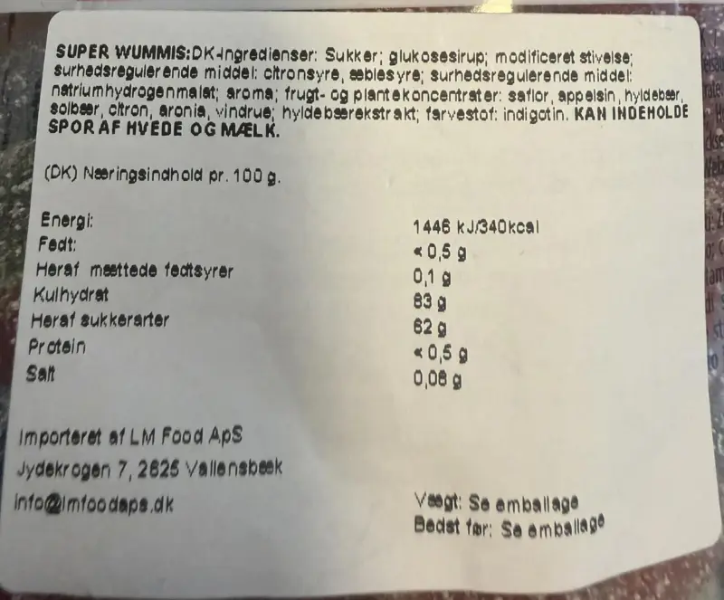 Super Wummis Saver Haribo 205g