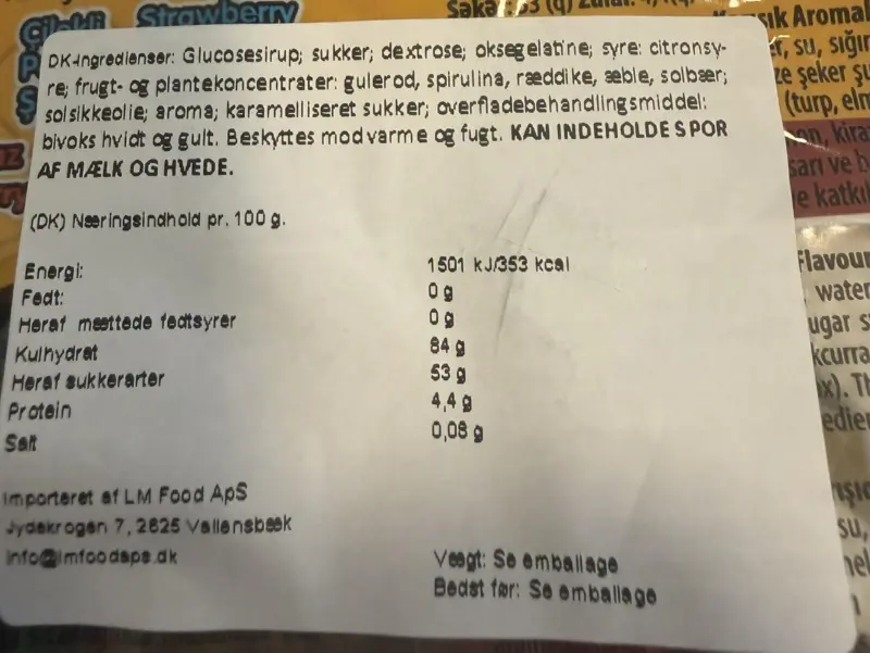 Harry Potter Haribo Hermione Limited edition (Halal Version)