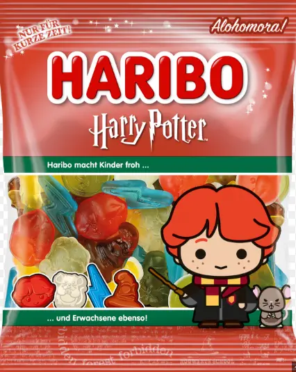 Harry Potter Ron Weasley Haribo Limited edition 70g (Halal Version)