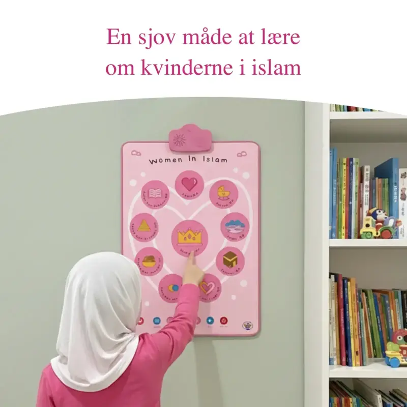Women In Islam - Interaktivt væg kunst
