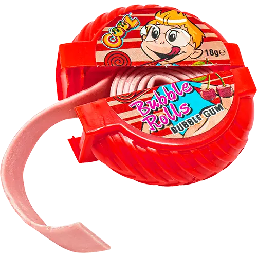 Tyggegummi med Frugtsmag, Cool Bubble Roll 18g