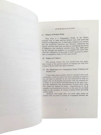 Criminal Law Of Islam by A.Q Oudah Shaheed  (Vol 1-4)