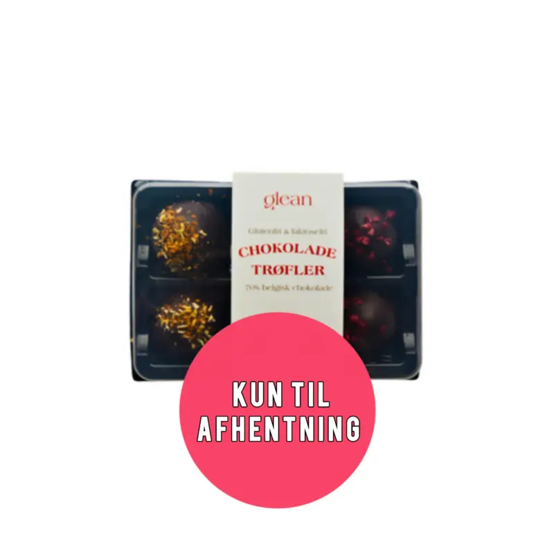 Chokoladetrøfler (Glutenfri og Laktosefri), Glean 6 stk.