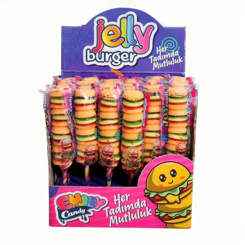 Jelly Burger Stick, Enjoy Candy 35g