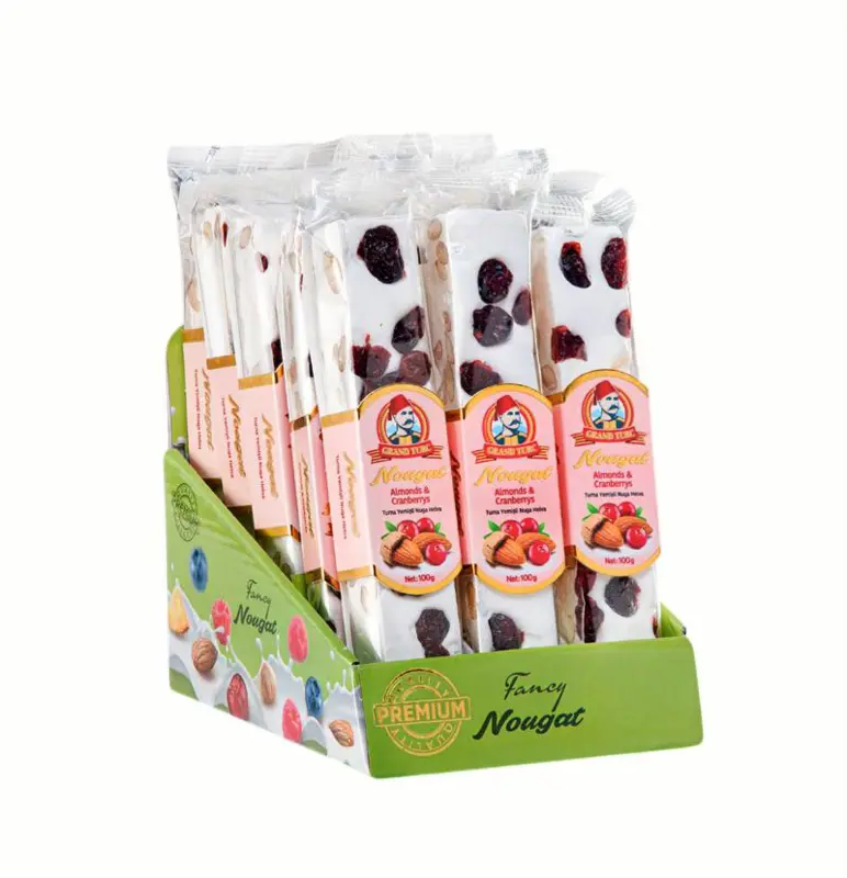 Nougat med Mandel og Tranebær, Grand Turk 100 g