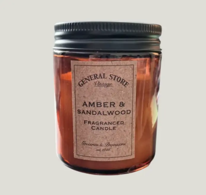 Amber and Sandalwood Duftlys, General Store