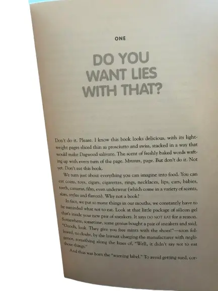 Don`t Eat This Book, Fast Food and The Supersizing of America