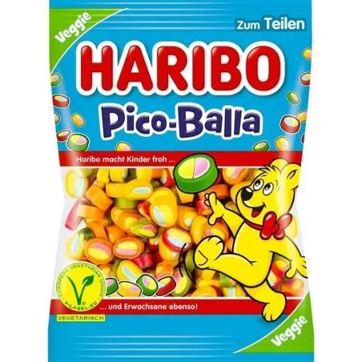 Pico-Balla (veggie), Haribo 85g