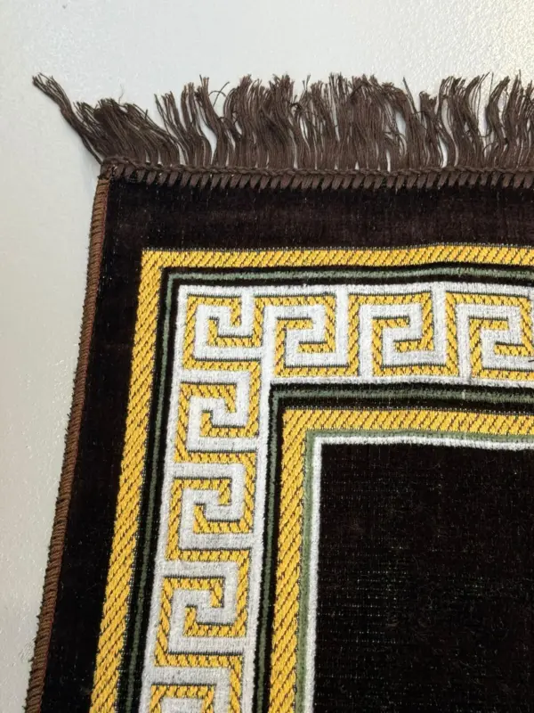 Emerald mihrab bedetæppe