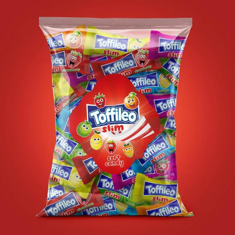 Bløde Frugt Karameller, Toffileo 1kg