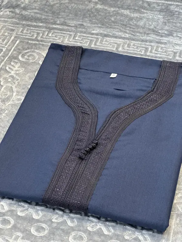 Dark blue thobe