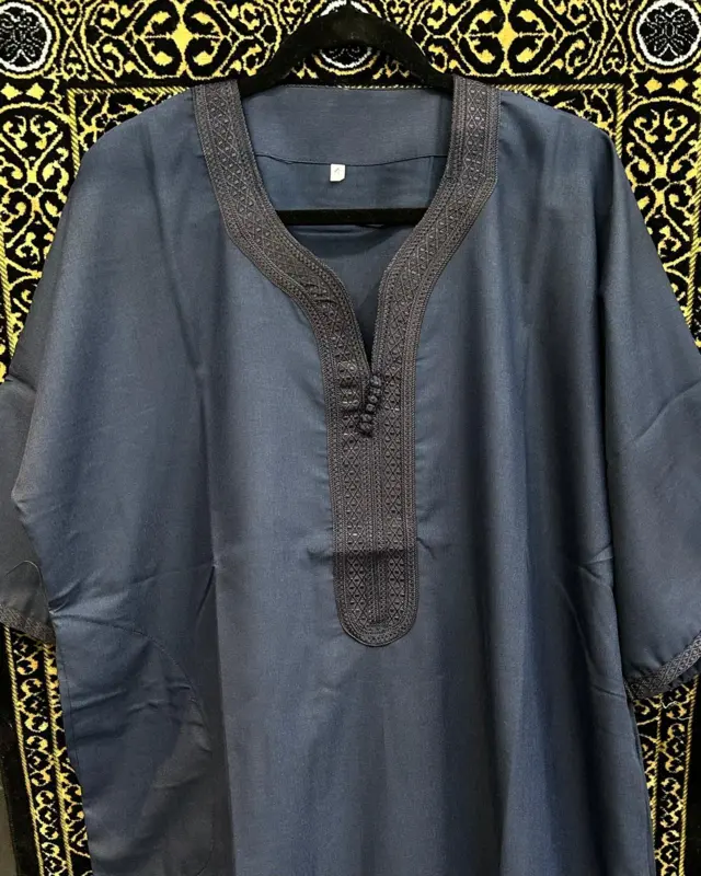 Dark blue thobe