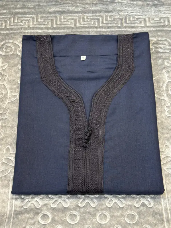Dark blue thobe