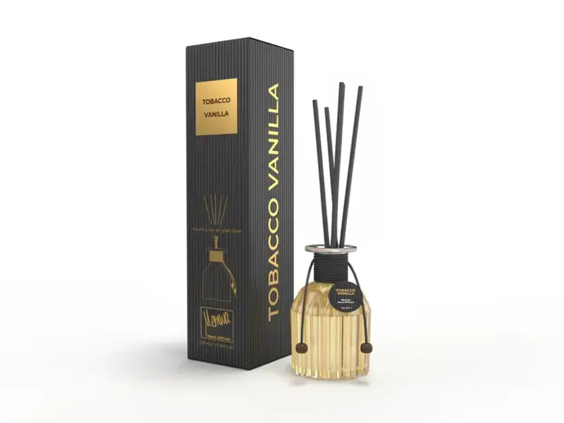 Tobacco Vanilla Diffuser med duftpinde, Memwa 100ml