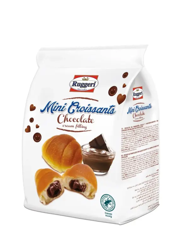 Mini Croissant med Kakaofyld, Ruggeri Dolciaria 150g
