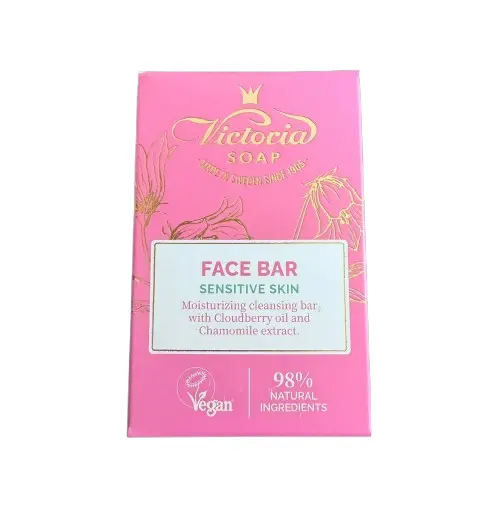 Ansigtsbar til sensitiv hud,Victoria Soap 90g