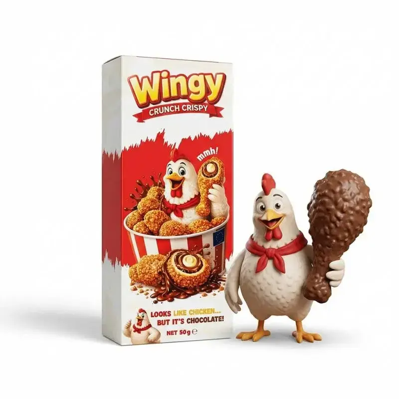 Crunch Crispy, Wingy Chocolate, 50g