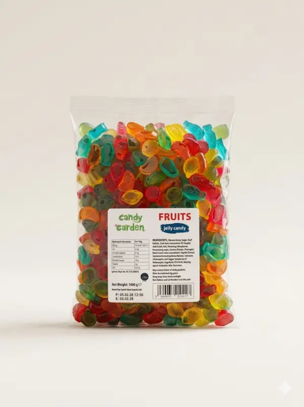 Fruits Jelly Candy, Yummy Gummy 1Kg