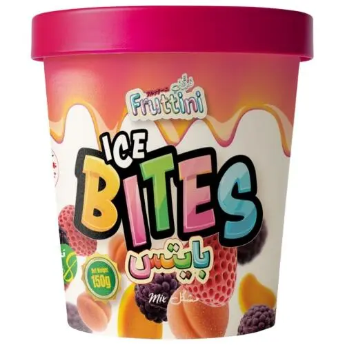 Fruttini Ice Bites – Viralt Frugtformet is i bøtte, 150 gr (Sendes ikke)