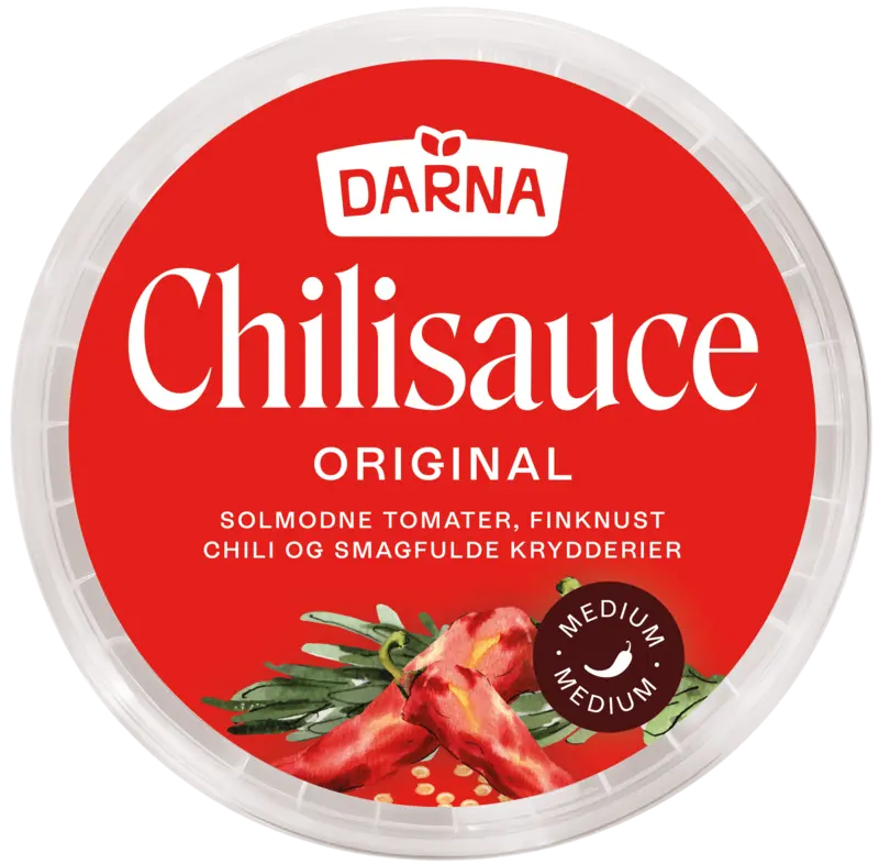 Chilisauce Original Darna Foods, 175 gr (Kan ikke sendes)