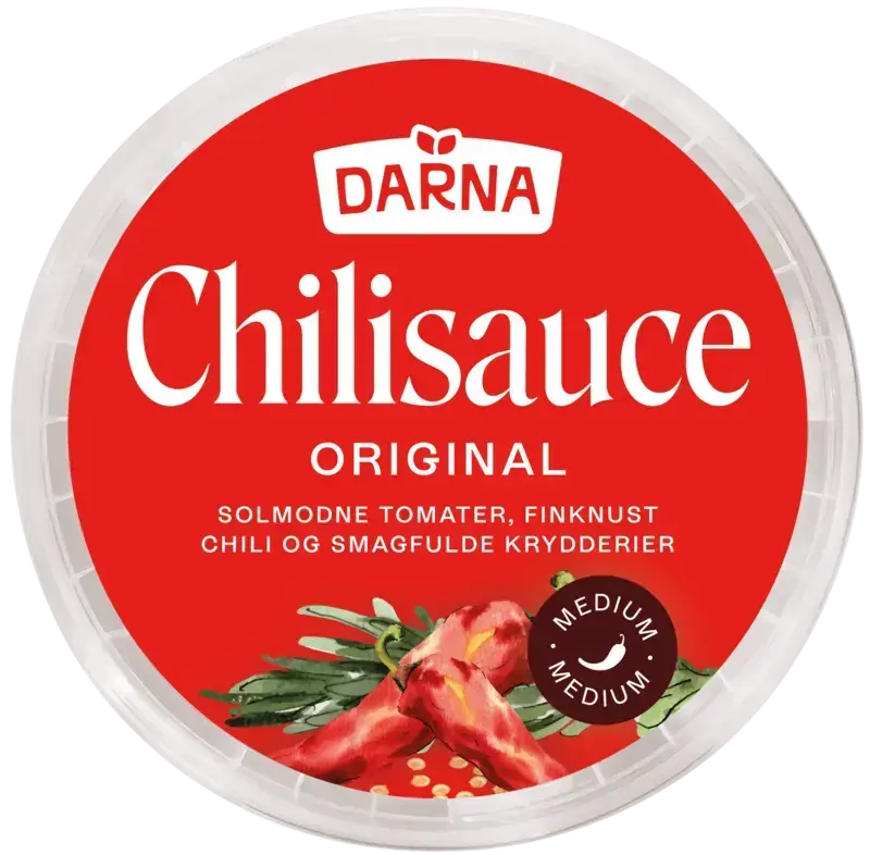 Chilisauce Original Darna Foods, 350 gr (kan ikke sendes)