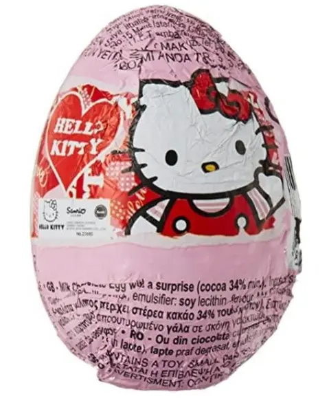Hello Kitty chokolade æg