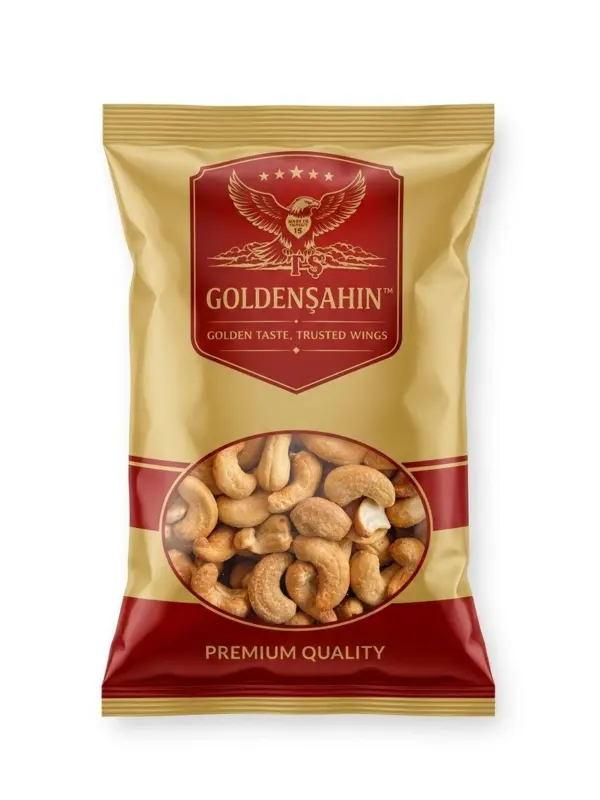 ristede cashewnødder, Golden sahin 200g