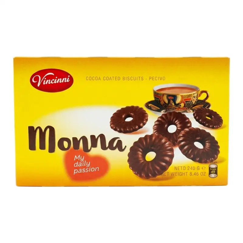 kakoovertrukne cookies, Vincinni 240g