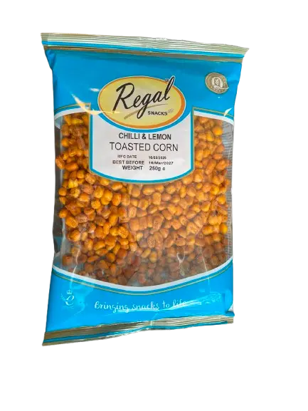 Ristede Majs M. Chilli & Citron, Regal Snacks 250 g